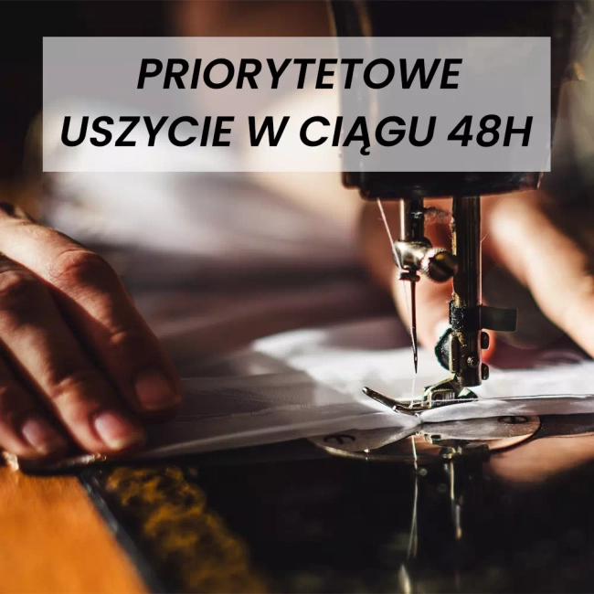 Priorytetowe szycie w ciagu 48H (do 10mb)